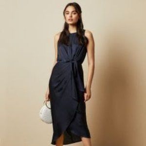NWT Ted Baker POHSHAN Keyhole detail midi dress
